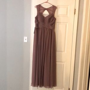 NWT Azazie A14 Bridesmaid Dress in Vintage Mauve